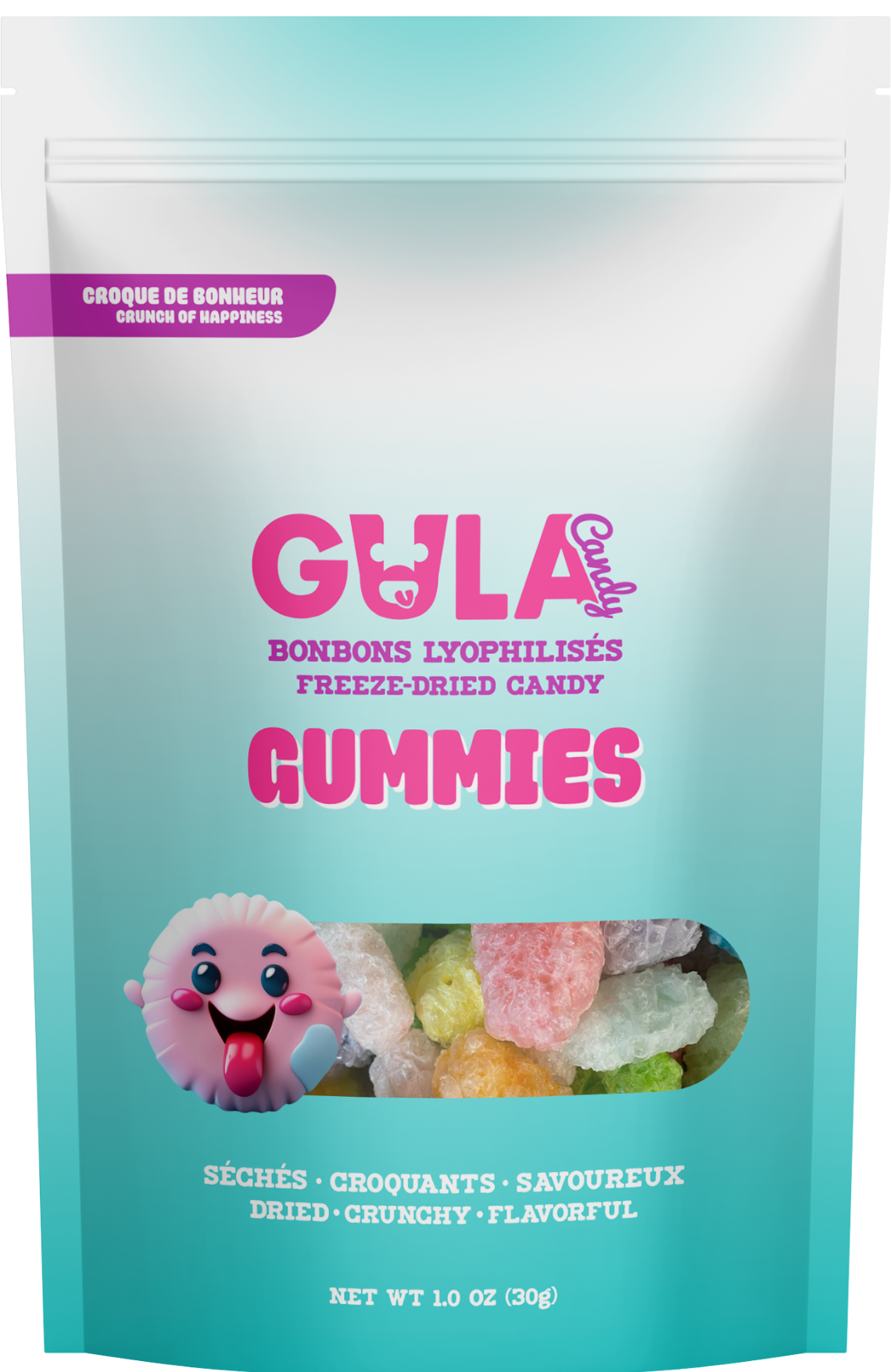 Gummies lyophilisés Gula 10 pièces/caisse