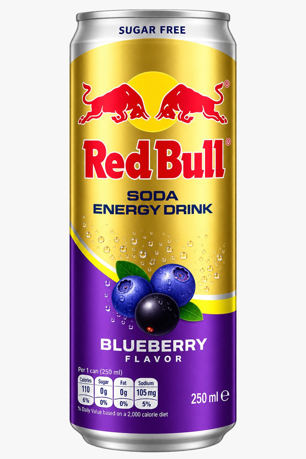 Redbull Blueberry blackcurrant Zero sugar 250ml