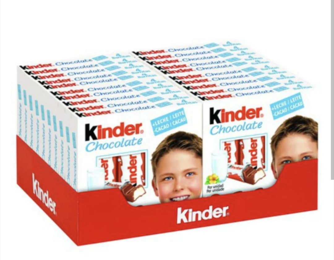 Kinder finger pack of 4*20