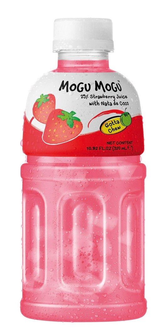 Mogu Mogu Nata de Coco Strawberry Flavor Drink 320ml
