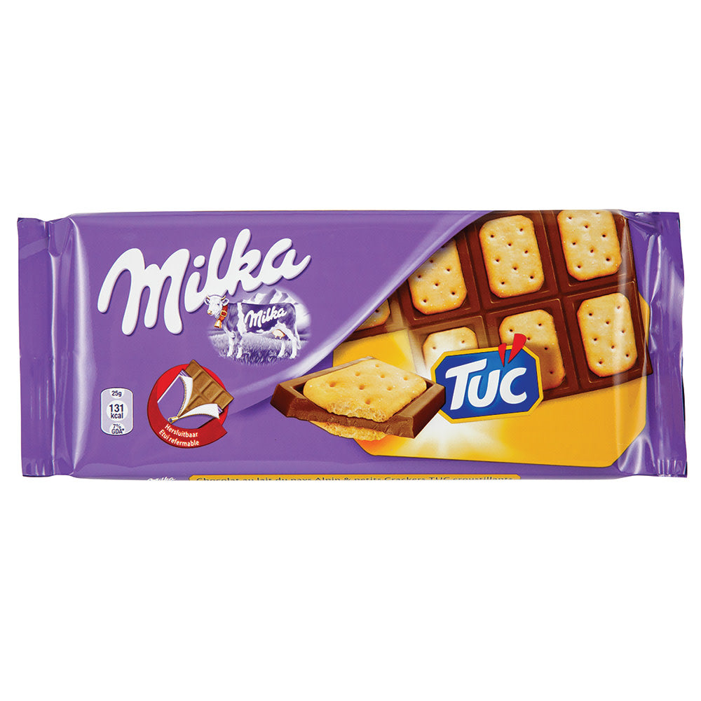 Milka bar Alpine with Tuc 87g