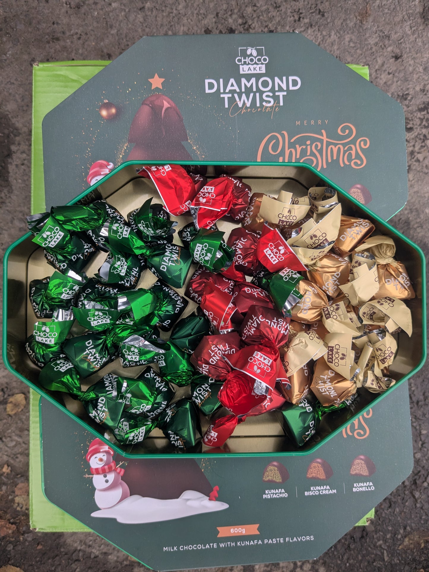 Diamond twist Kunafa Pistachio mix 600g