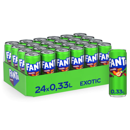 Fanta exotique 24 pièces