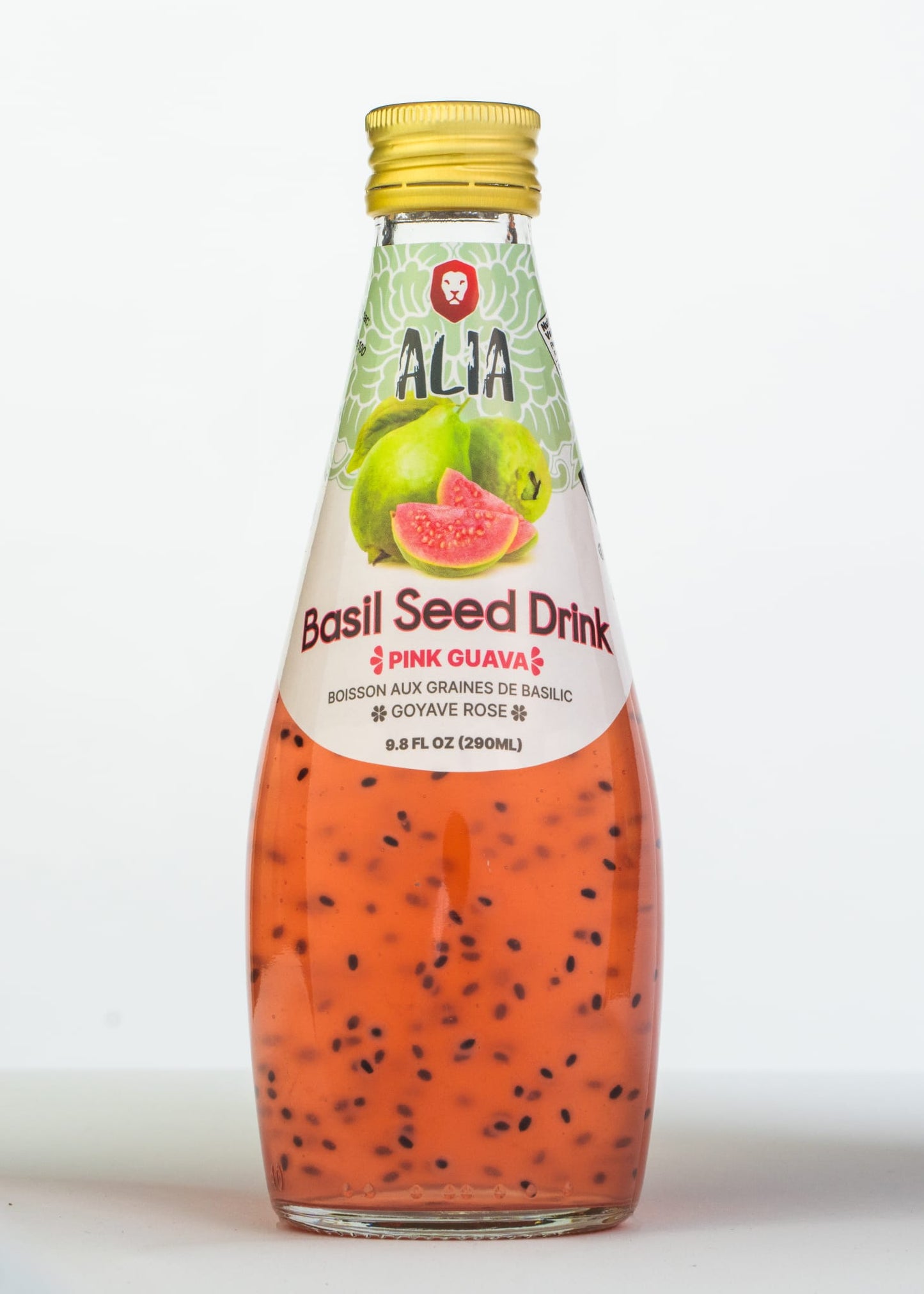 Alia Basil seed Drink Pink Guava 12pc