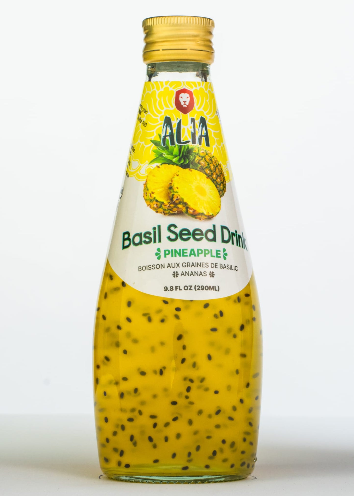 Alia Basil seed Drink Pineapple 12pc