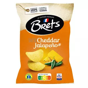 Brets chips Jalapenos Cheddar