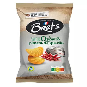 Brets Chips Goat cheese and espelette pepper