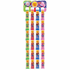 CHUPA CHUPS Gum Filled Assorted Cola & Strawberry Lollypop hanger