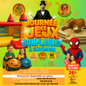 October 11 bouncy castle event adult with at least 1 child
