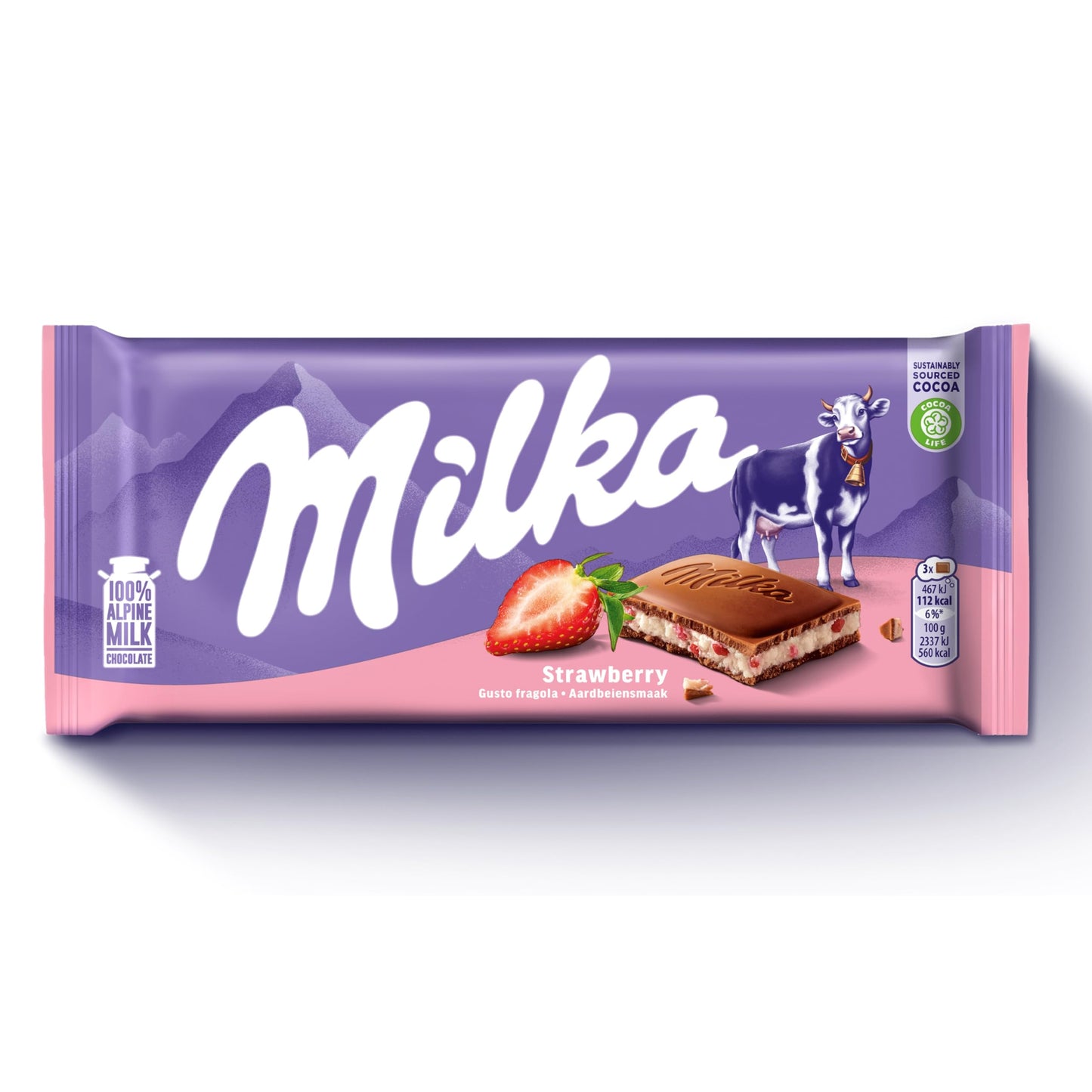 Milka strawberry Yogurt 100g