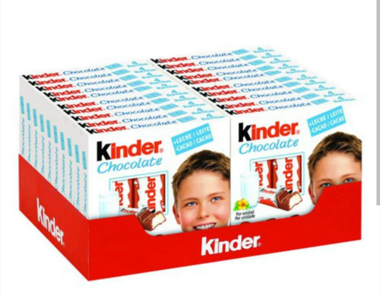 Kinder finger pack of 4*20