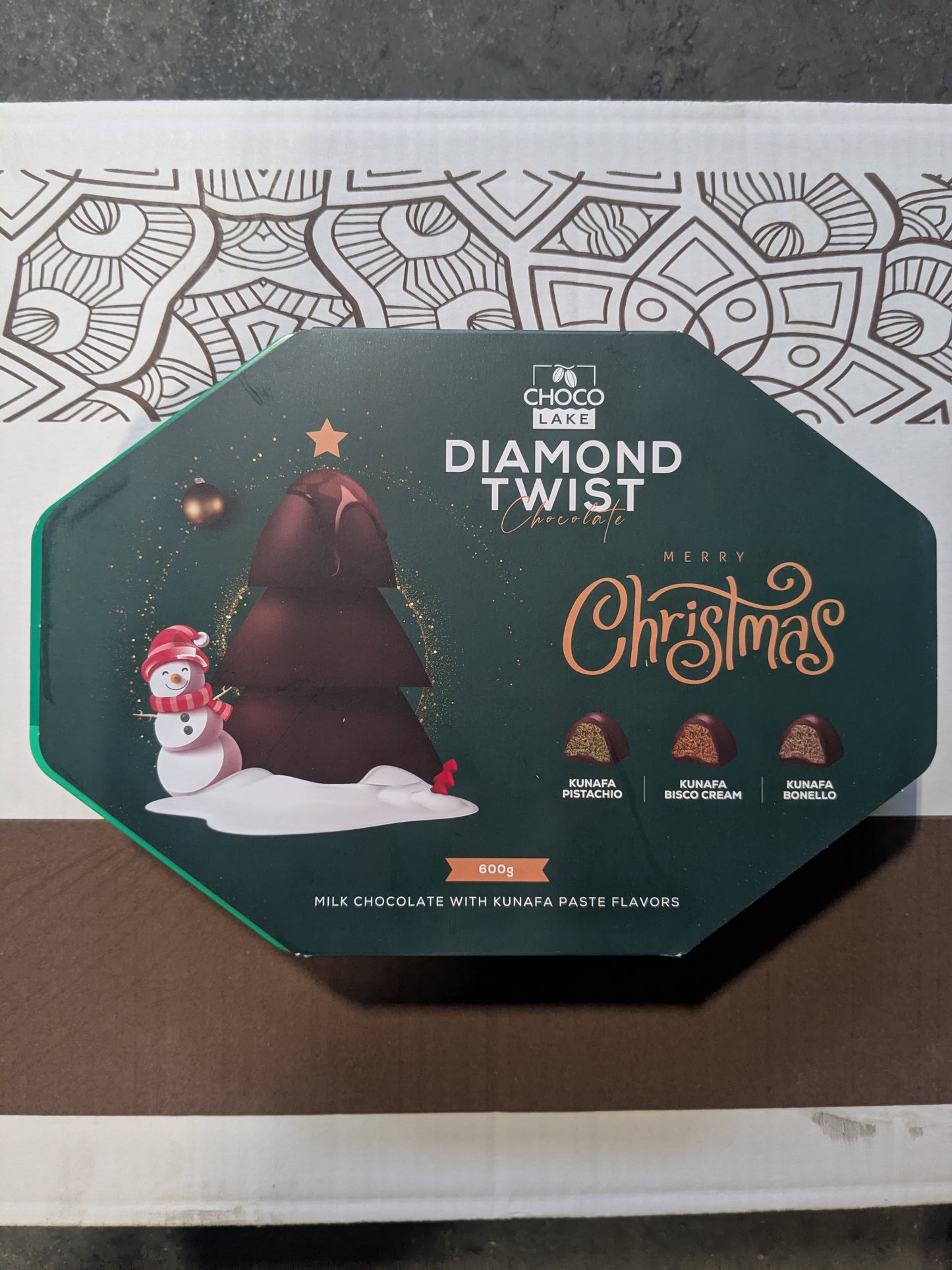 Diamond twist Kunafa Pistachio mix 600g