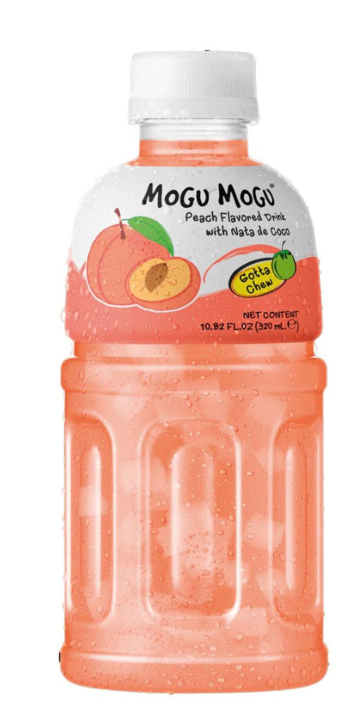 Mogu Mogu Nata de Coco Peach Flavor Drink 320ml
