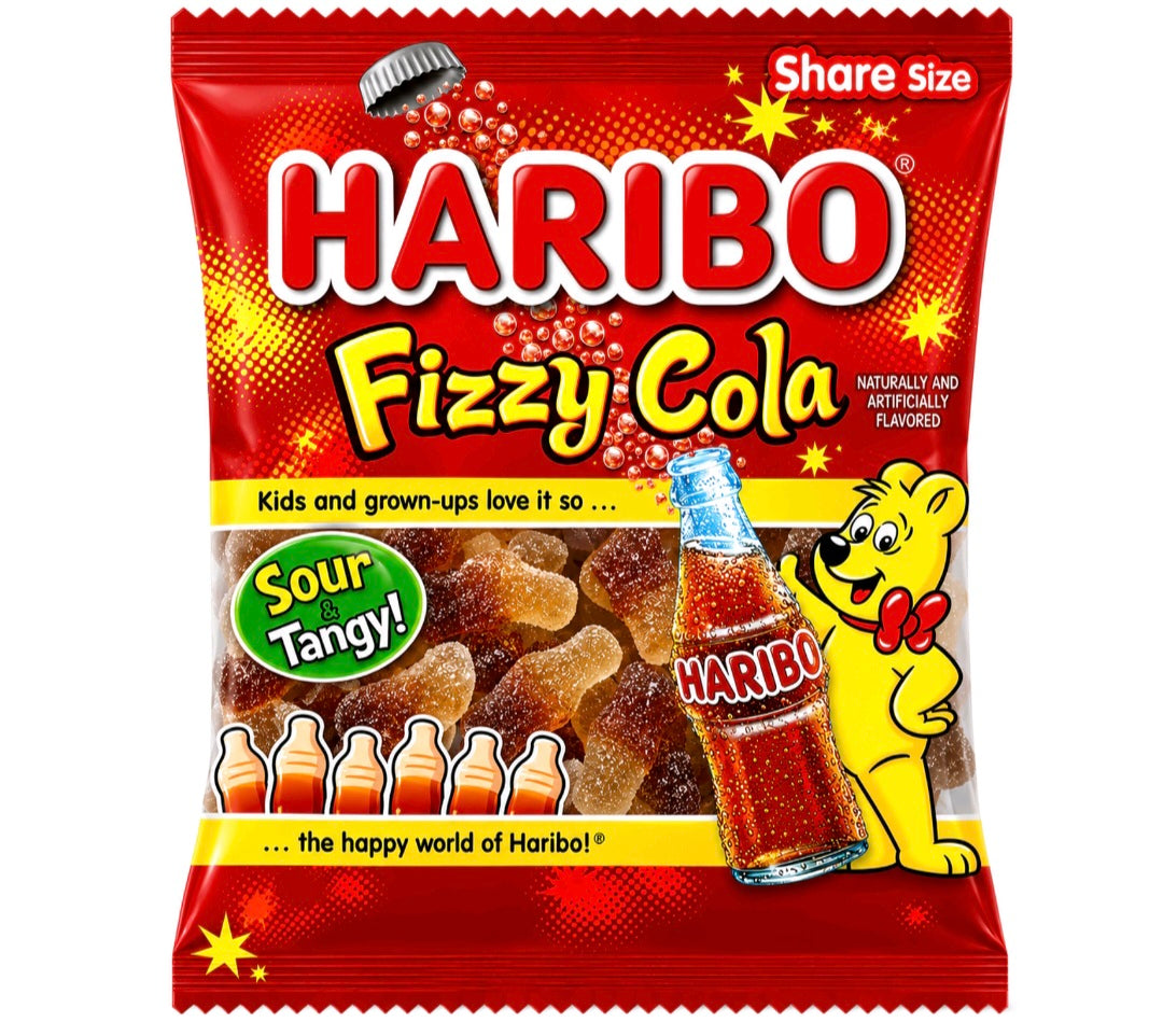 Haribo happy cola sour fizzy 80g imported