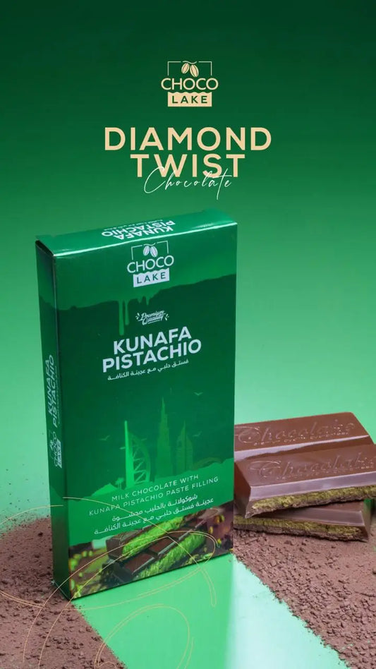 Chocolake Dubai Chocolate with pistachio kunafa